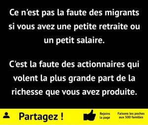 pas la faute des migrants